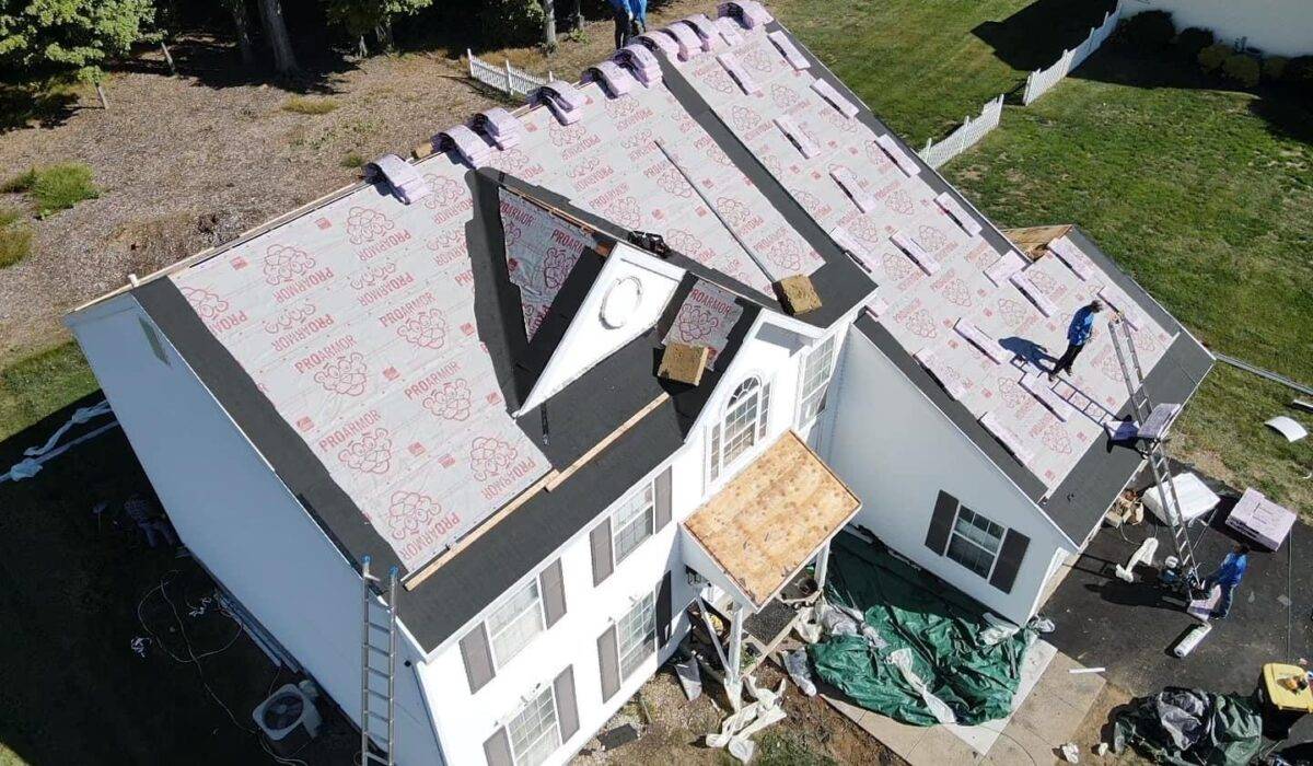 Asphalt Shingle Roof replacement in Northern Maryland