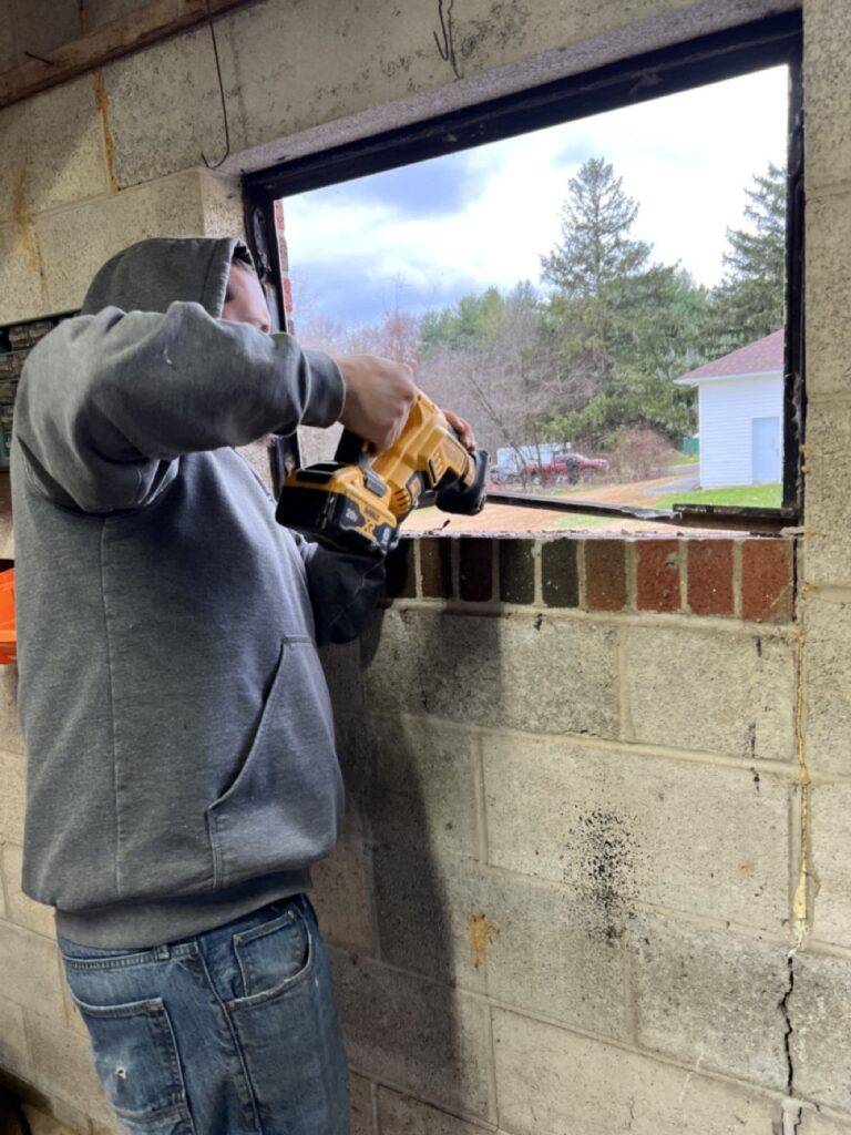 Window removal for new window installation